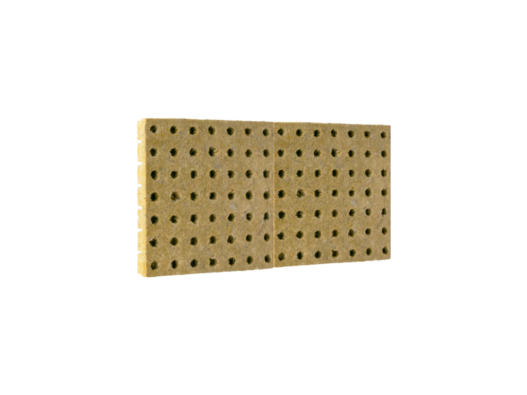Rockwool Sheets 10" X 20" ( 1.5" X 1.5" ) 98 Cubes