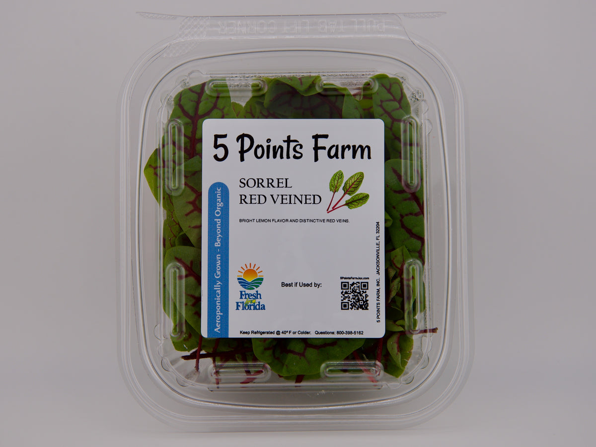 Small Sorrel Red Veined